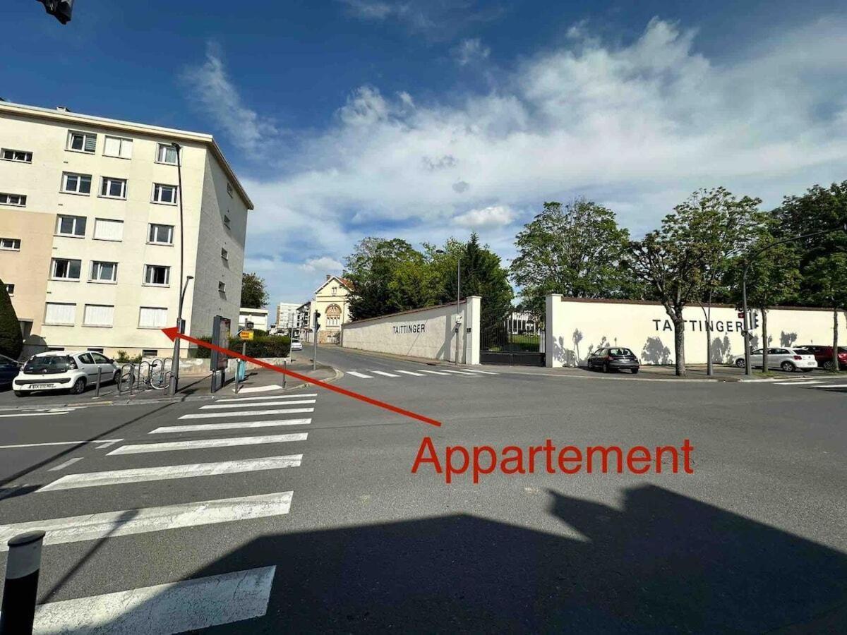 Au Coeur Du Quartier Taittinger Apartman Reims Kültér fotó